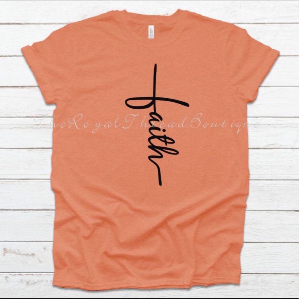 Faith Bella Canvas Unisex tee NWOT